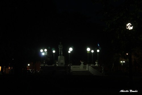 Plaza de noche