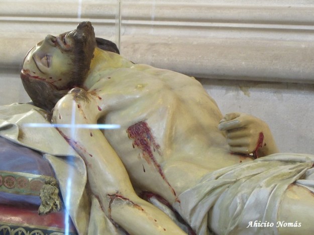 Jesus ya crucificado