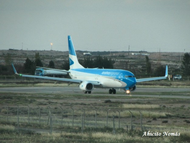 B737 AR taxeando