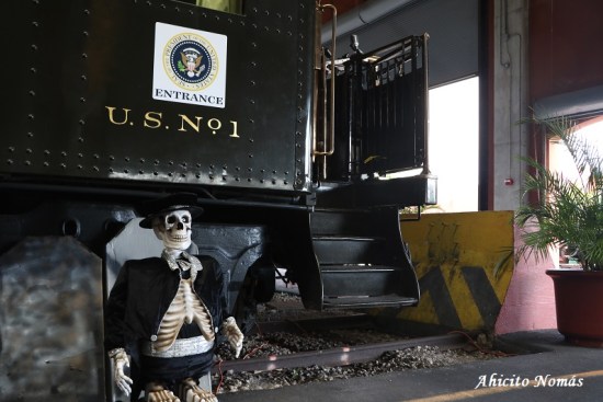 Halloween tren presidencial