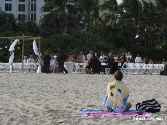 Mirando el casamiento