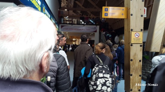 Cola para embarque 1