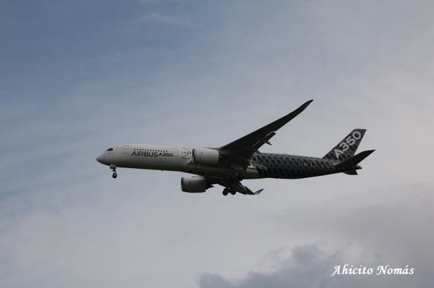 9 - A350 contra las nubes