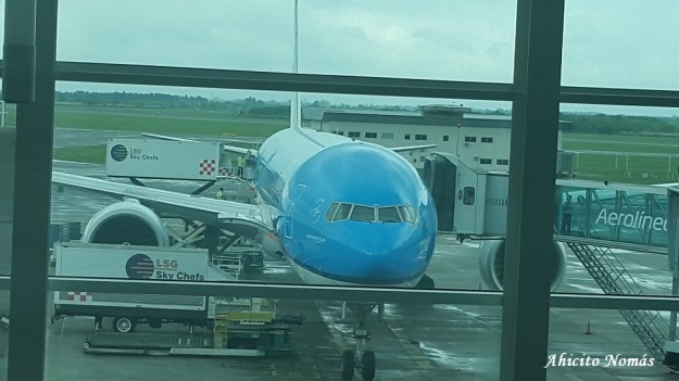 B777 KLM en EZE