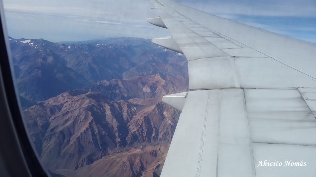 Cruzando coordillera