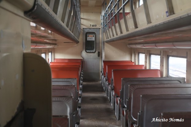 Interior vagon 2 pisos