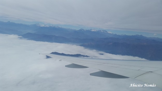 Virando hacia la coordillera