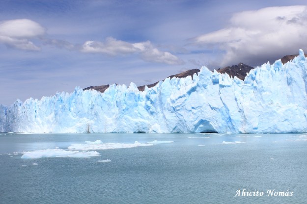 Perito Moreno - Desprendimiento a la izquierda