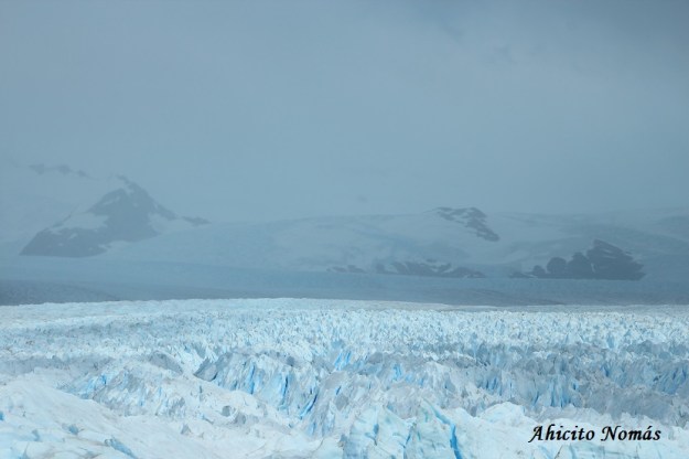 Piso interminable de hielo
