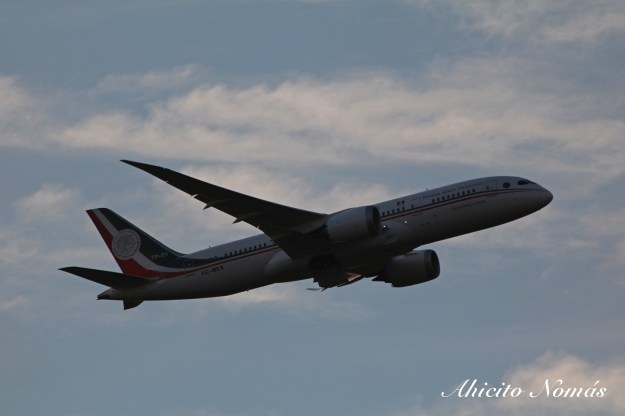 B787 XC-MEX Bahía cerrada