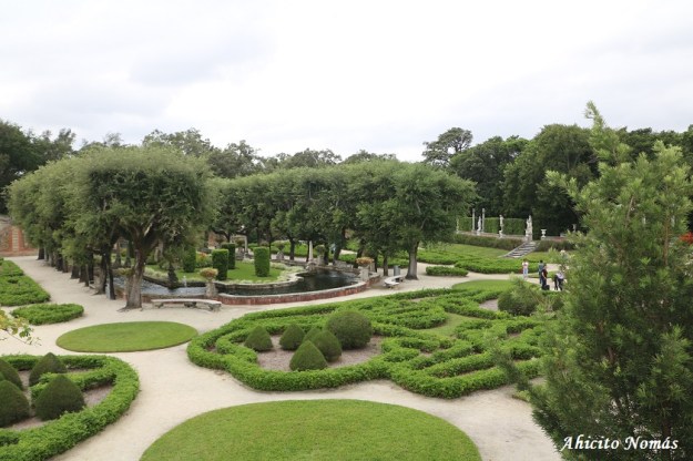 Panoramica del jardin