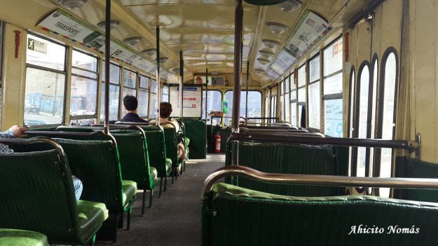 Interior trolebus